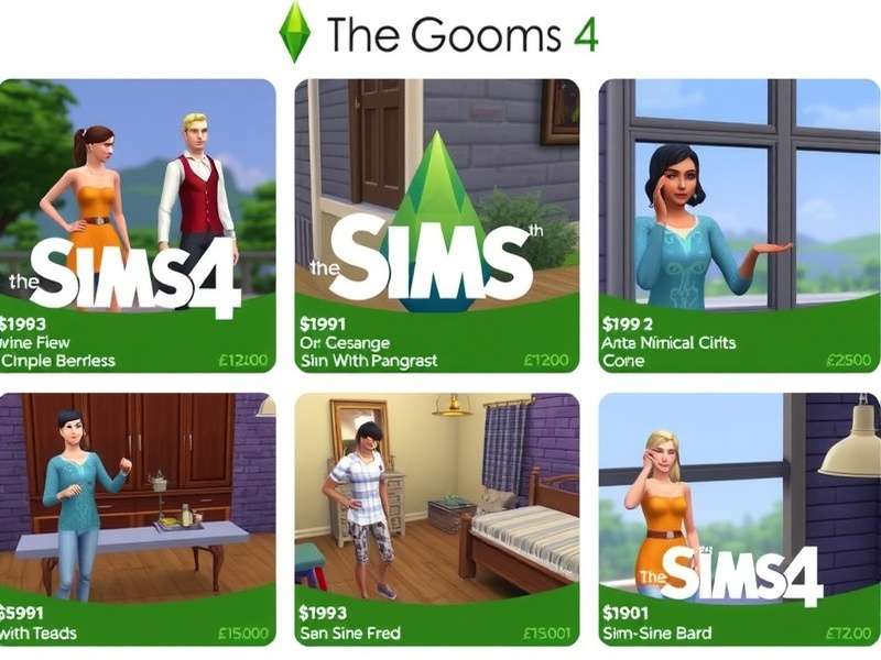 A group of Sims players collaborating online