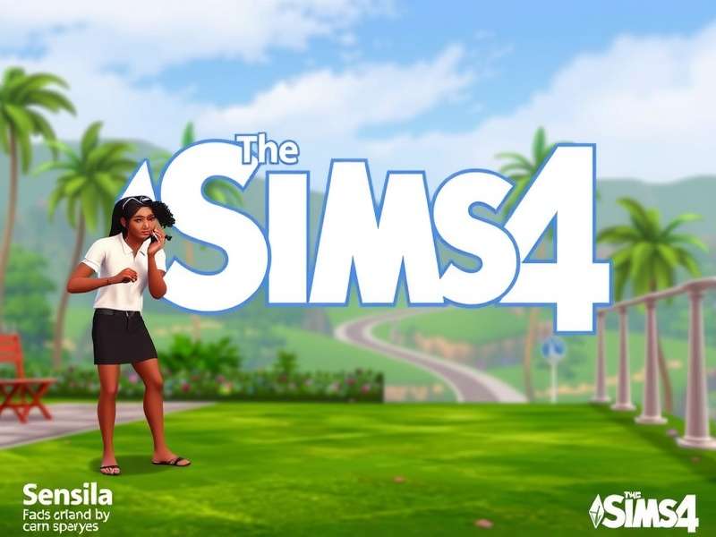 The Sims 4 Create-A-Sim and Build Mode interface showcasing detailed customization options
