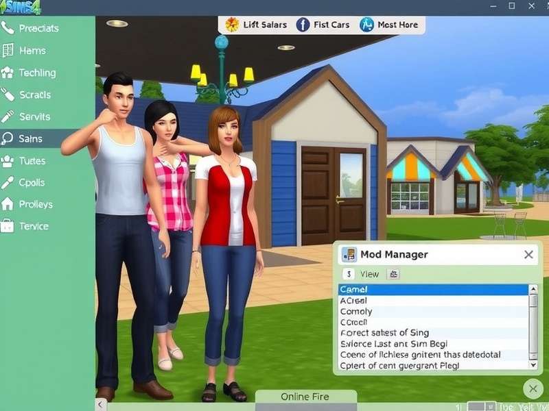 The Sims 4 vibrant gameplay on a high-end PC setup