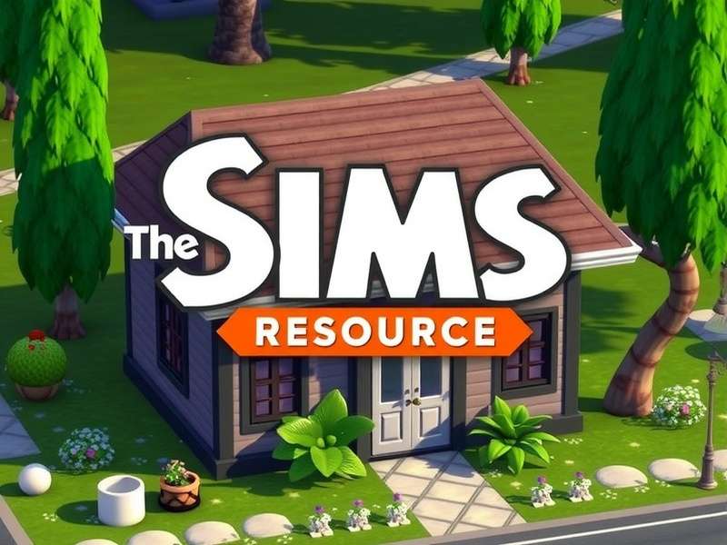 A vibrant collage showcasing diverse Sims 4 custom content, from hairstyles to furniture