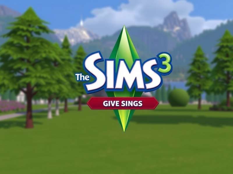 The Sims 3 gameplay showing a Sim in a customised house