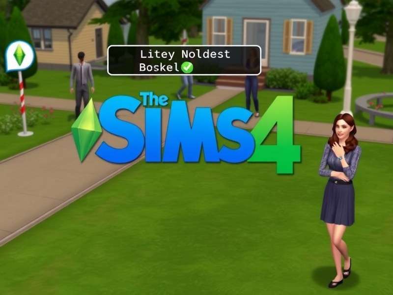 The Sims 4 character customization screen showing diverse Sims