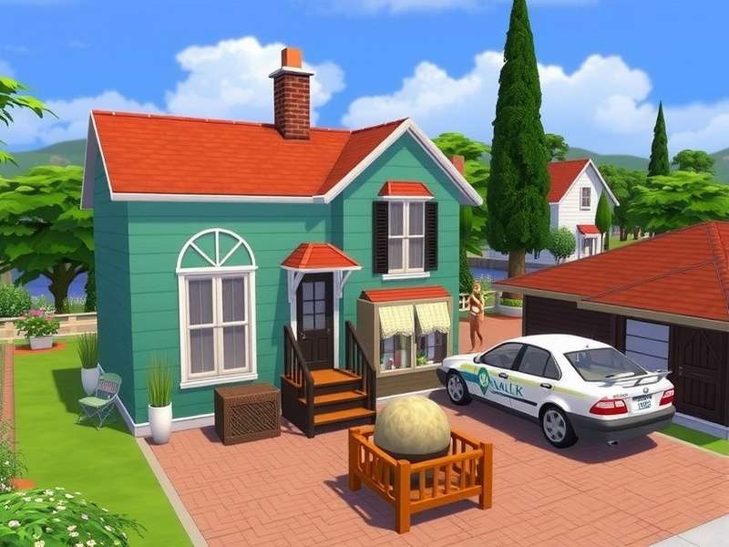 A vibrant collage showing diverse custom content for The Sims 4, including realistic hairstyles, detailed furniture, and fashion clothing.