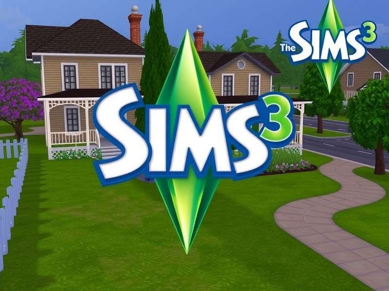 The Sims 3 with GPU Add-on visual enhancement comparison