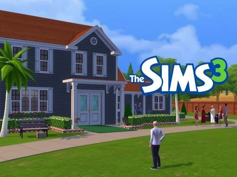 The Sims 3 gameplay on PS3 console