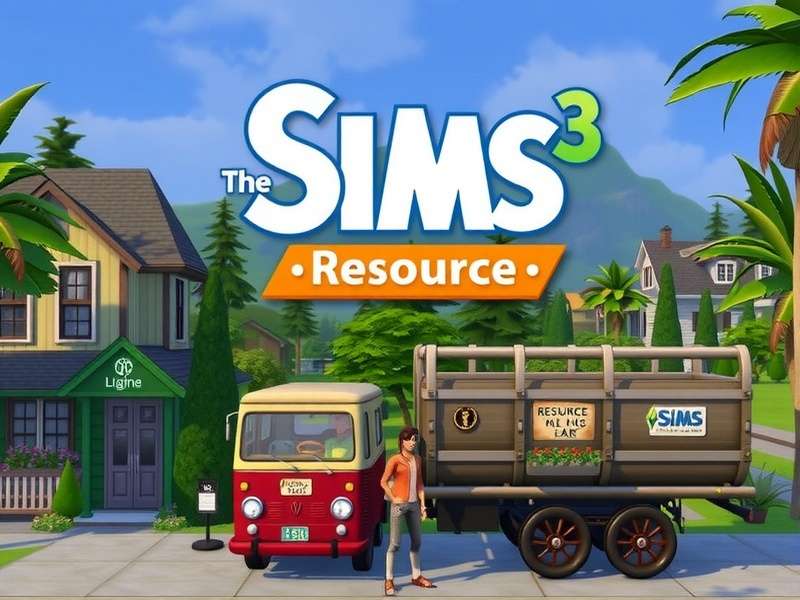 A curated showcase of various Pralinesims custom content items including hairstyles, clothing, and accessories for The Sims 4