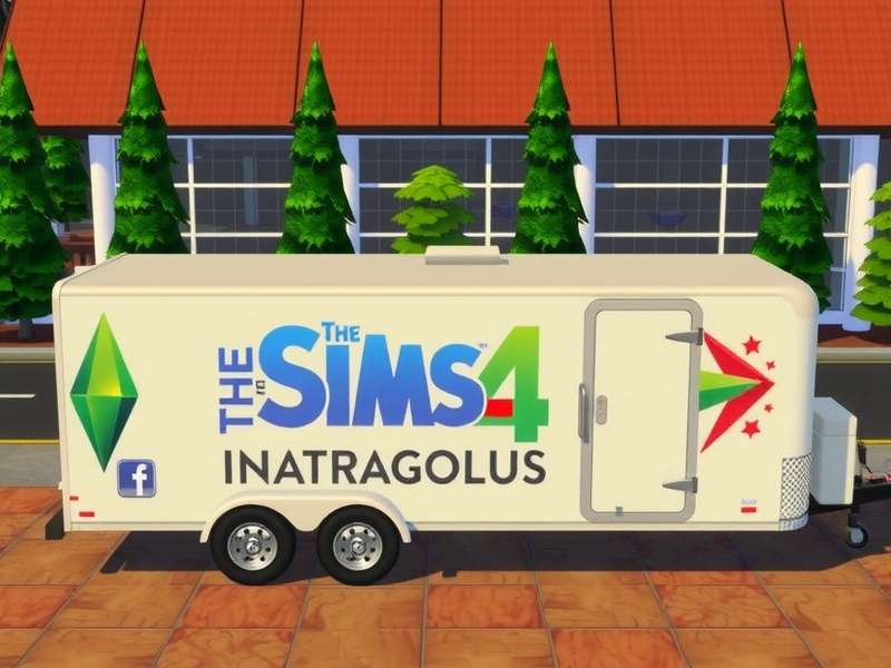 Screenshot from The Sims 5 official trailer showing a modern living room with advanced lighting