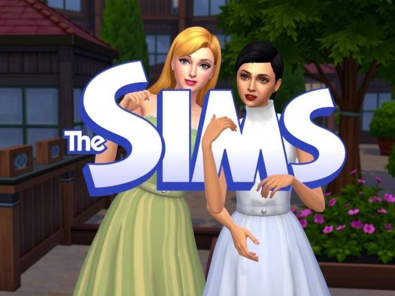The Sims 5 On Sisters — Two Sims sisters bonding in a cosy UK-inspired living room