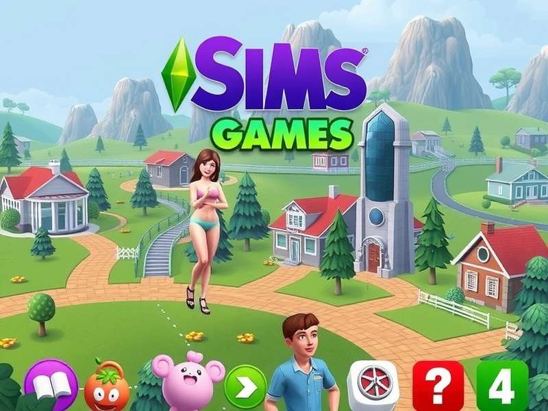 The Sims Games universe overview showing gameplay, mods, and expansions