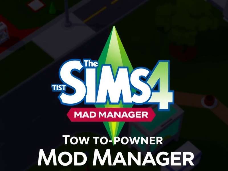 The Sims 4 Mod Manager interface showing organised mods, load order, and conflict warnings