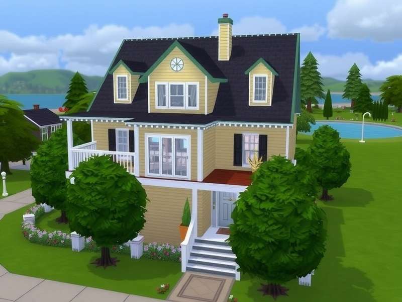 Sims 4 modded gameplay showing custom furniture and UI overhaul
