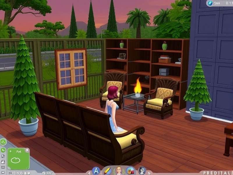 The Sims Mods customisation collage showing diverse characters and build mode creations