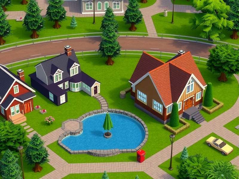 British Sims player setup with tea and custom content notebooks